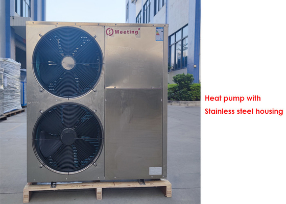 Meeting MD50D 18.6KW Heat Pump Water Heater Air-To-Water Energy Saving Air Source Heat Pump Water Heater Stainless Steel