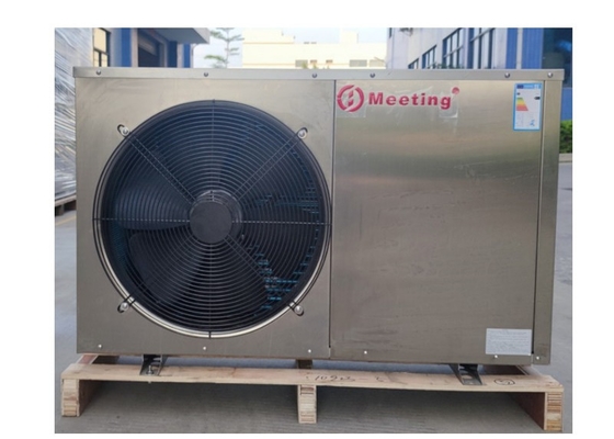 Meeting MD30D Air Source Heat Pump With Stainless Steel Housing Material
