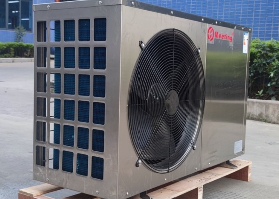 Meeting MD30D Air Source Heat Pump With Stainless Steel Housing Material