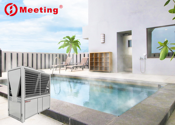 Meeting MD200D 380V Air To Water Spa Heat Pump And Swimming Pool Heating And Cooling