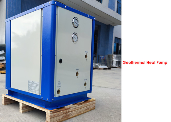 Auto defrosting geothermal cooling and heating heat pump water heater 14 kw