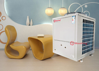 Meeting high quality high efficiency air to water heat pump with floor heating,domestic hot water and cooling