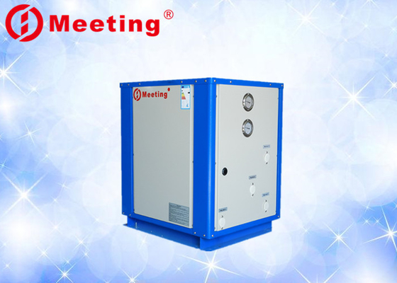 Meeting 15KW high cop geothermal heating and cooling systems water/ground source heat pump floor heating heater heatpump