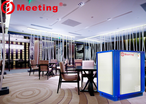 Meeting MDS70D 26KW water to water/ground/geothermal heat pump for hotel heating and cooling with CE certification