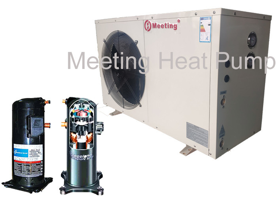 High cop Energy-Saving air to water exchanger hotel heat pump system