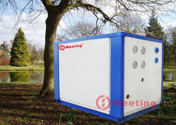 Meeting MDS150D 42KW Water Source Heat Pump Connecting With Floor Heating System