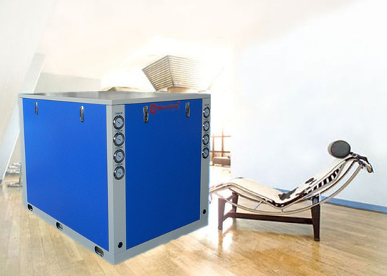 90kw r410a integral direct-flow shell-and-tube heat exchanger heat pump