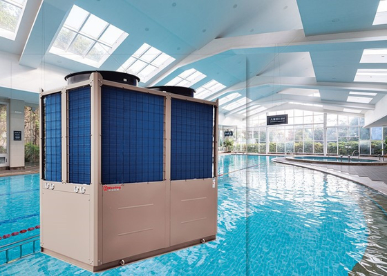 High cop energy saving Air source commercial swimming pool water heat pump 7Kw-300Kw