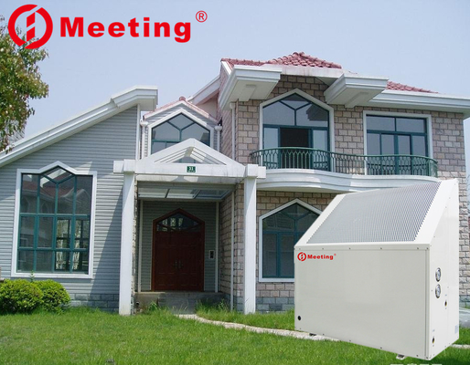 Meeting 7kw high cop low noise level r32 DC inverter energy effcient heat pump CE certificate