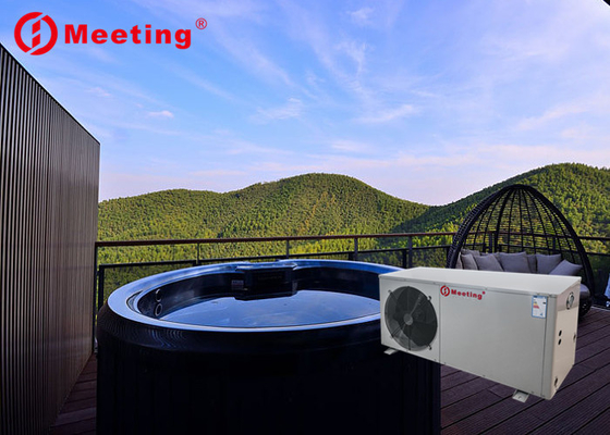 Power World MD20D 9KW Portable Above Ground Air Source Mini Spa Pool Heater Meeting Swimming Pool Heatpump