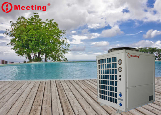 Meeting MD70D 380V Pool Water Heater System 26kw Heat Pump Swimming With Wifi Controller