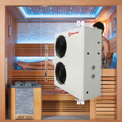 Hot Water 200kw Heat Pump With Wilo Circulation Water Pump Inside
