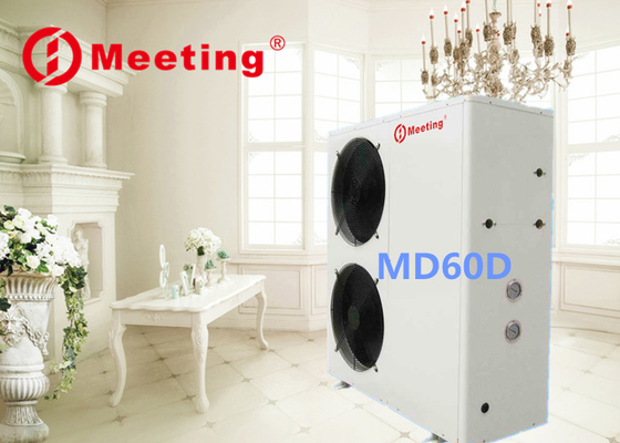 MD60D 21kw Side Blown Air To Water Heat Pump Energy Saving Hot Water System