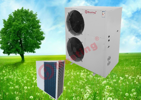 Meeting 5P 18.6KW 380V 60HZ Air To Water Heat Pump Combine With Solar Heater