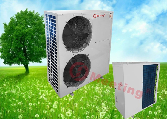 380V 60HZ Air To Water Heat Pump With End Floor Heating Radiator