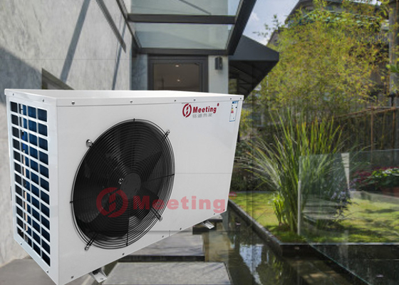 Meeting 3P Air Source Heat Pump All In One For Hot Water Floor Heating 12KW Electric Water Heater