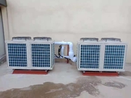 Stainless Steel Top Blowing Air Source Heat Pump Heating System With R32 Gas