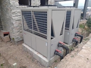 3200L/h 144kw Top Blowing Air To Water Heat Pump System With Heat Recovery Function
