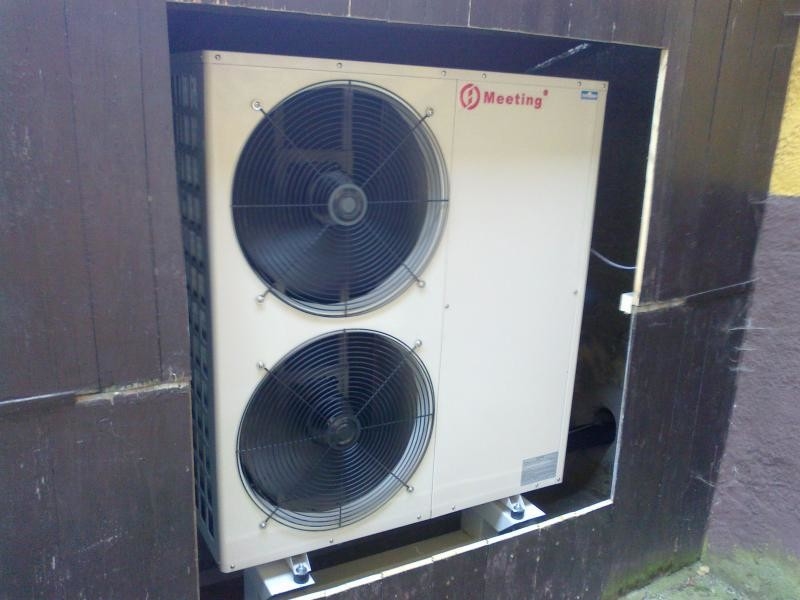 3 In 1 Domestic Air Source Heat Pump , Most Efficient Heat Pump Cooling Heating Hot Water