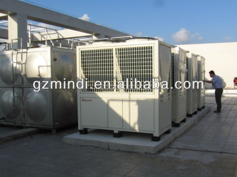 Save Power Ductless Industrial Heat Pump , High Temperature Air Source Heat Pump