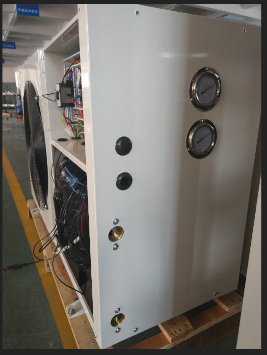 Swimming pool heat pump heater with R417A/R410 refrigerant CE Approved
