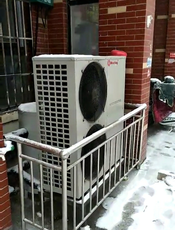 21KW Domestic Water Hot Home Heat Pump With Display LCD Figer Touch