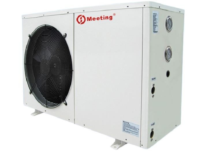 Stainless Steel Housing Air Source Heat Pump 5KW - 88KW  , Residential Heating Bathroom Hot Water