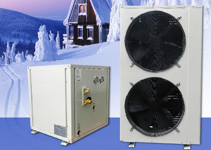 Low Temperature Air Source Heat Pump  ,  Automatically Defrosting Split Unit Heat Pump