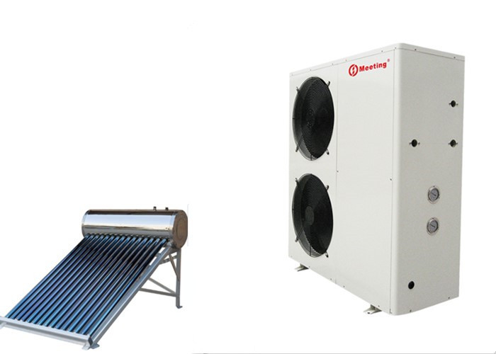 18.6KW Air To Water Heat Pump Combine With Solar Heater 380V Galvanized Sheet