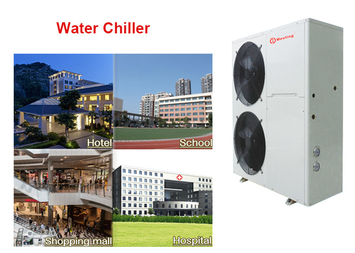 Safe  Portable Air Cooled Chiller / Industrial Water Chiller Unit Commercial High Efficiency 380V Voltage