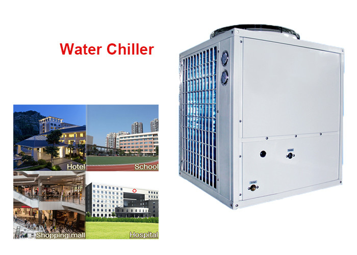 R410A R417A Stainless Steel Air Cooled Chiller System Outlet Water Temperature 7 Degree