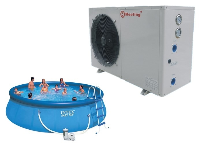 Meeting Monoblock Swimming Pool Heat Pump For R417A , R404A , R407C , R410A Series