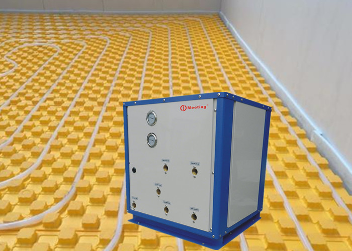 220 Volt Ground Source Heat Pump Water Source Three - Effect Machine Hot Water And Ground Heating Are Integrated
