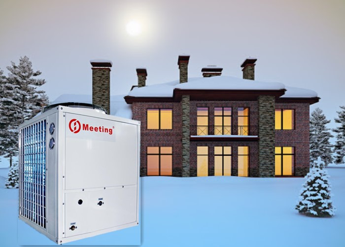 26KW Air Source Heat Pump Three - In - One Water Heaters For House Heating Cooling Sanitary Hot Water