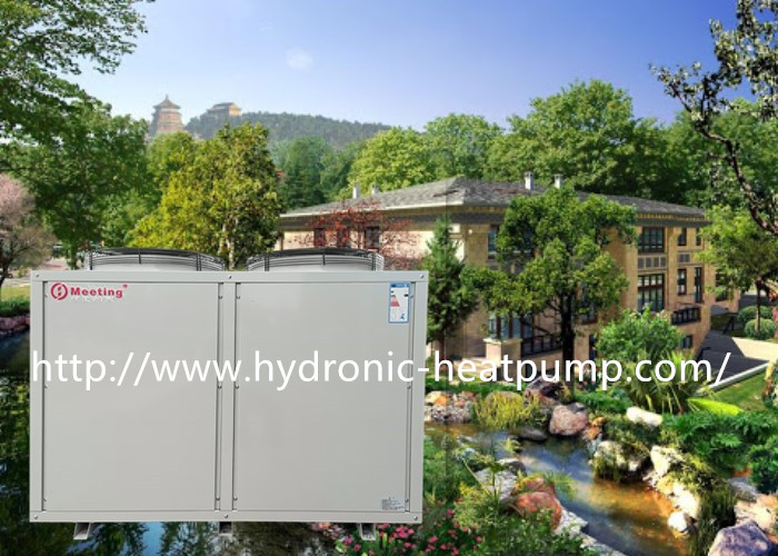 36.8KW WIFI Control EVI Heat Pumps Air To Water Connect End Floor Heating Or Radiator