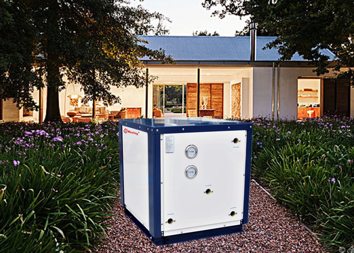 Small Integrated Water - Ground Source Heat Pump Water Heater , Floor Heating Heat Pump Heat Storage Water Source