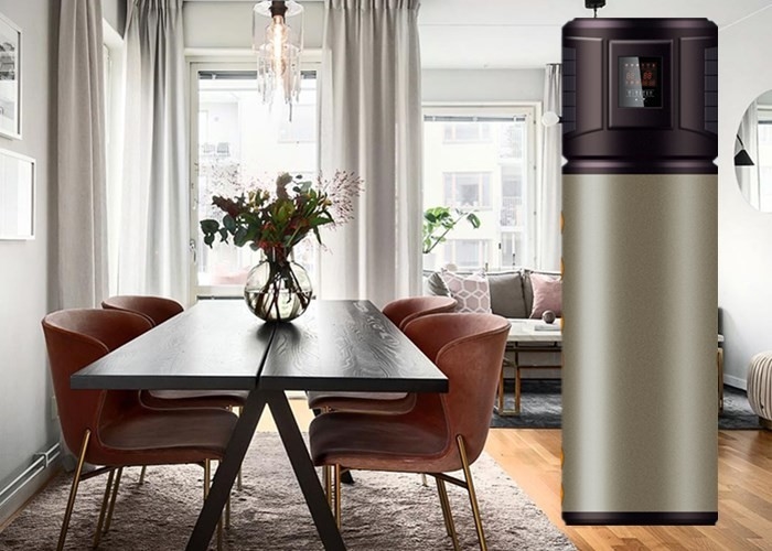 220V Air Energy Water Heater Household 200L Integrated Water Storage Air Source Heat Pump