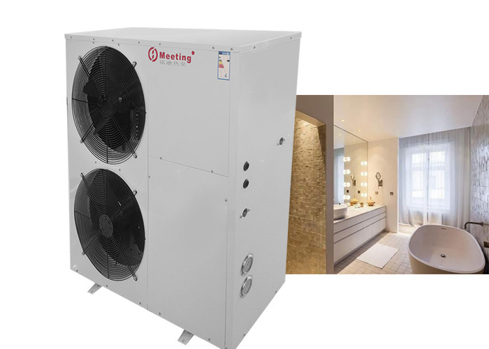 OEM Residential Hotel Hot Water Heat Heating Pump Air / Water Inverter 18kw 21kw