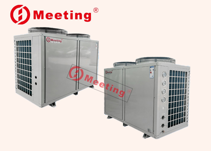 MD100D 36.8KW Air To Water Heat Pump With 380V/60HZ EVI High Efficient Heating System