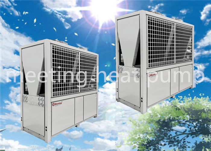 Md320d Fluorine Circulating Air Source Heat Pump Project Hotel Commercial Electric Water Heater Unit