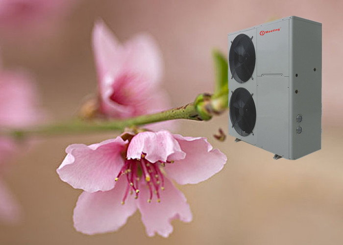 Air-water heat pump of 380V 13kw DC side blowing air source high temperature machine