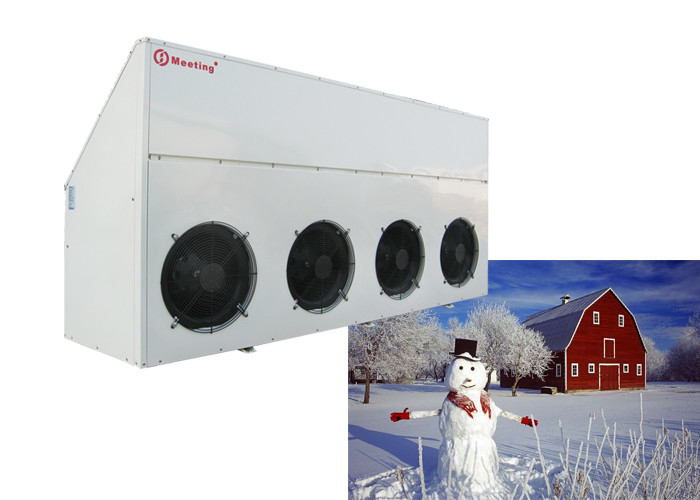 Low Noise Minus 25 Degree EVI Air To Water Heat Pump For Hot Shower Water