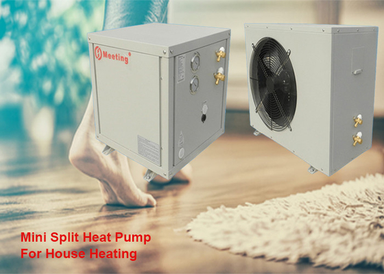 High COP 380v 12kw Mini Split System Heat Pump Air To Water For Floor Heating